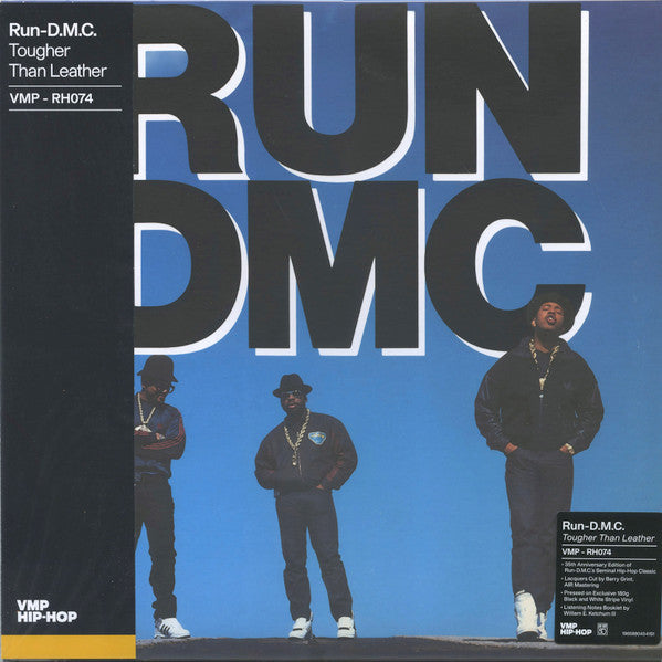 Run- D.M.C. - Tougher Than Leather - VMP - Black and White Stripe Vinyl