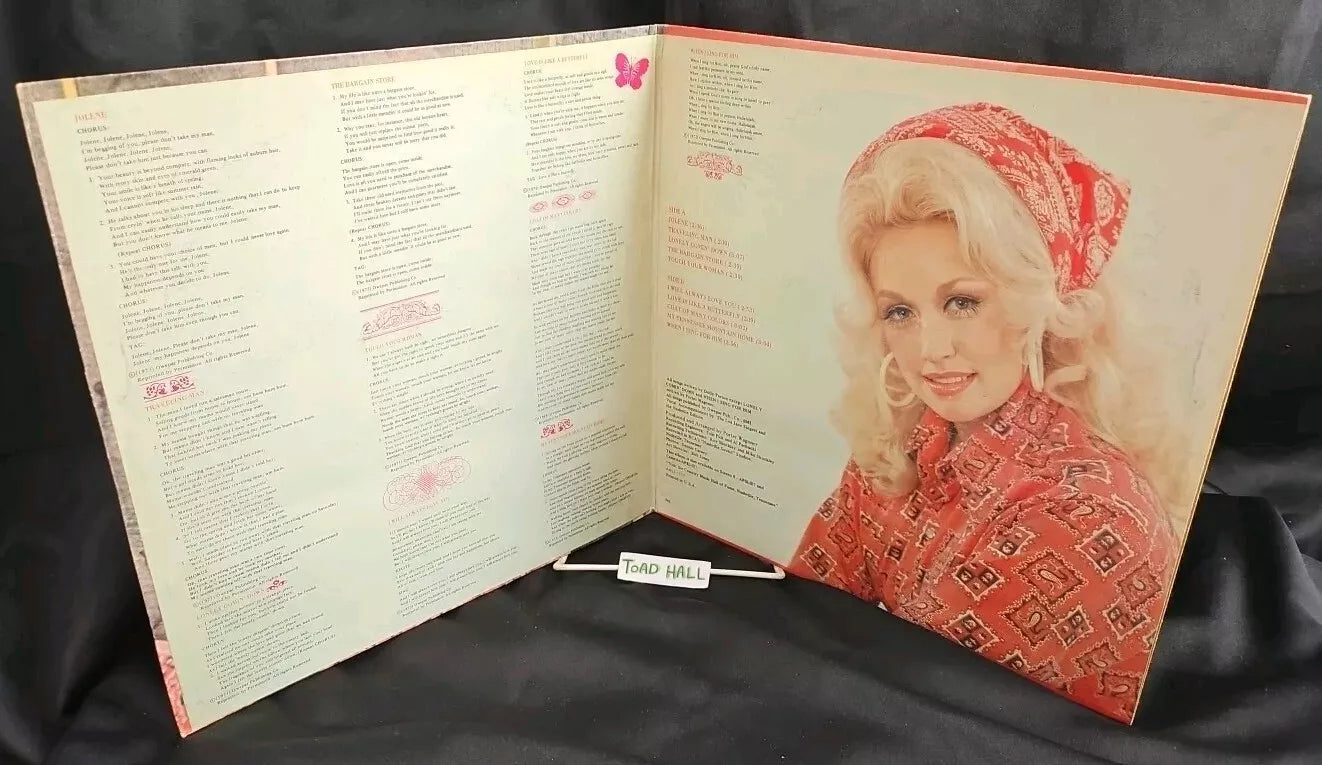 Dolly Parton The Best Of Dolly Parton Used Vinyl LP