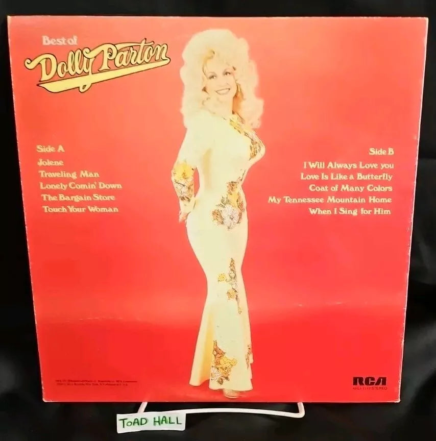 Dolly Parton The Best Of Dolly Parton Used Vinyl LP