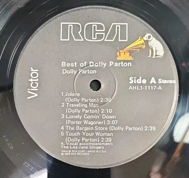 Dolly Parton The Best Of Dolly Parton Used Vinyl LP
