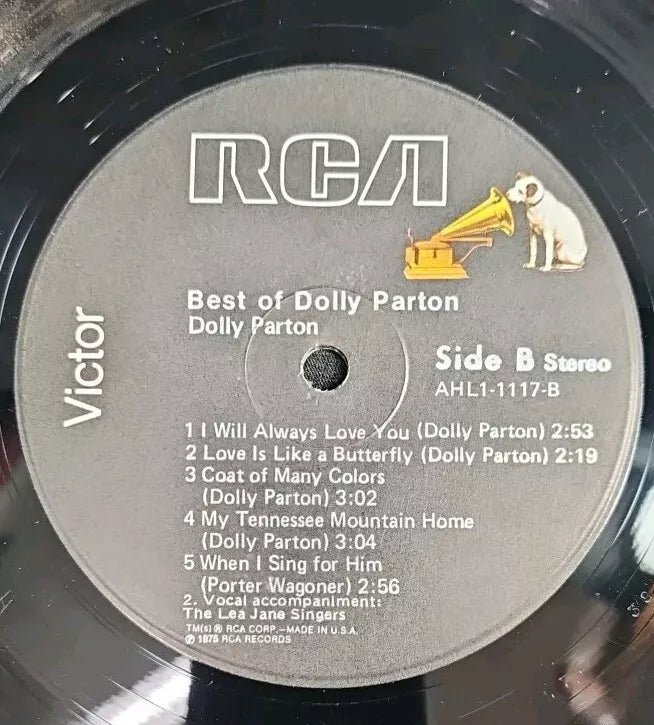 Dolly Parton The Best Of Dolly Parton Used Vinyl LP