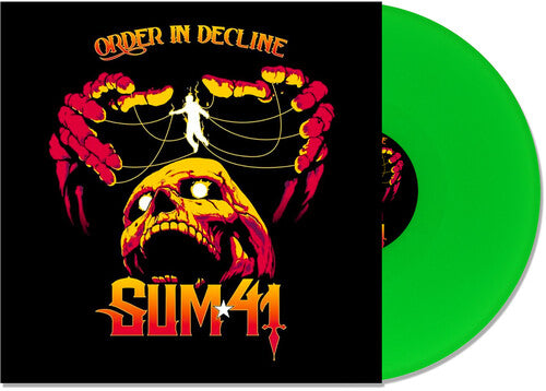 SUM 41 Order in Decline Neon Green Vinyl New Vinyl LP
