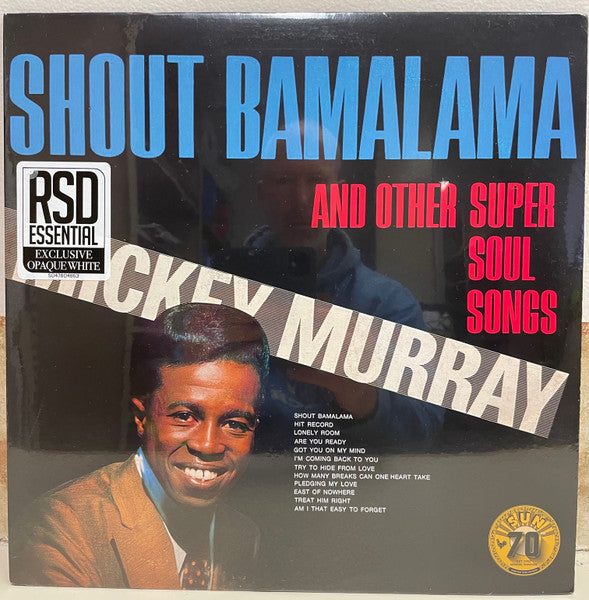 Mickey Murray - Shout Bamalama - RSD ESSENTIAL - OPAQUE WHITE VINYL New