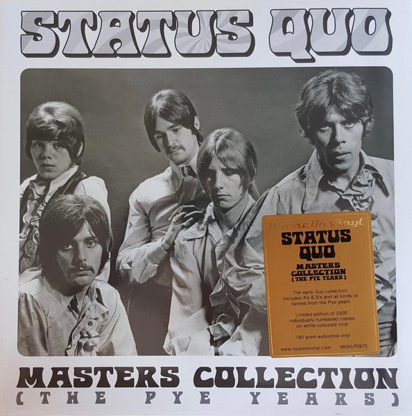 Status Quo - Masters Collection: The Pye Years [limited Gatefold, 180-gram White Colored Vinyl] - Vinyl New