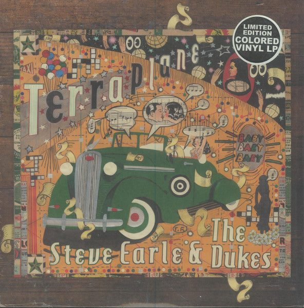 Steve Earle And The Dukes Terraplane (transparent Gold Vinyl) - Vinyl New