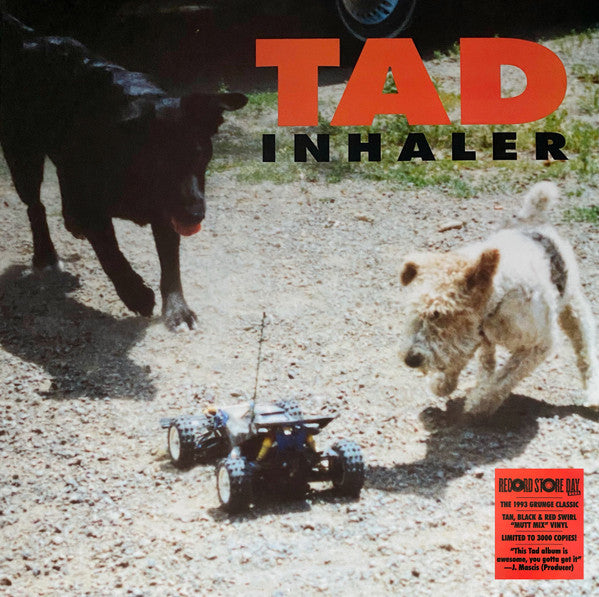 Tad - Inhaler - RSD 2021 - Tan, Black, & Red Vinyl