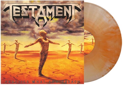 TESTAMENT Practice What You Preach Orange and Bone Vinyl New Vinyl LP