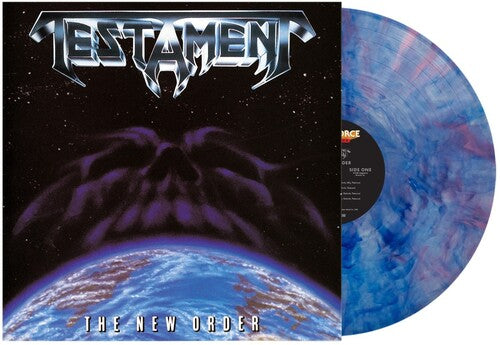 TESTAMENT The New Order Blue and Pink Swirl Vinyl New Vinyl LP
