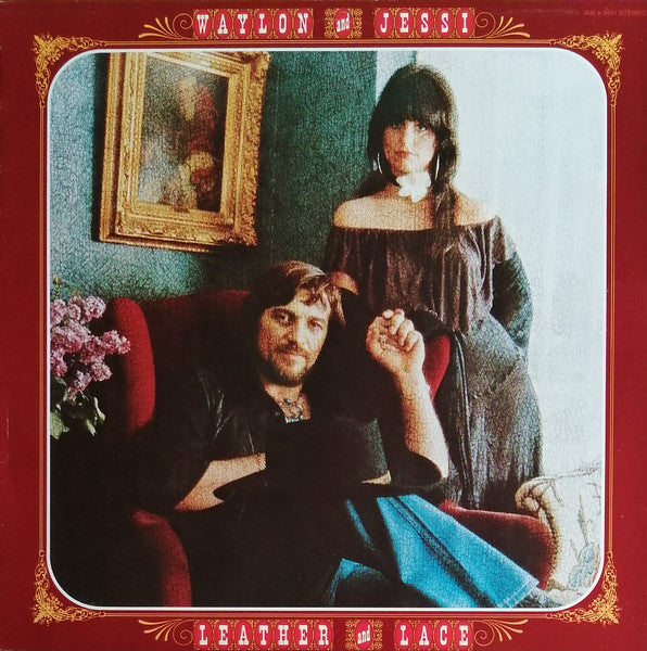 Waylon Jennings & Jessi Colter - Leather and Lace - Used Vinyl
