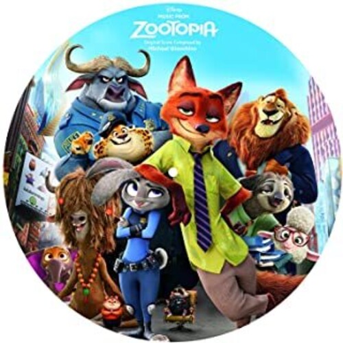 MUSIC FROM ZOOTOPIA Soundtrack Disney Picture Disc New Vinyl LP